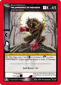 The Werewolf Of Defiance
