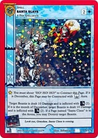 Santa Slays (First Edition)