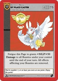 1ST Place Caster (LP75)