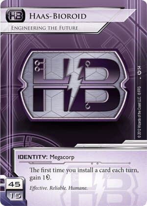 Haas-Bioroid: Engineering the Future