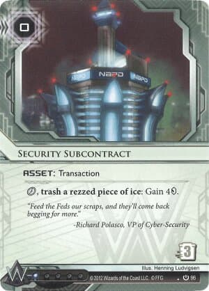 Security Subcontract