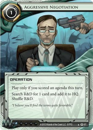 Aggressive Negotiation