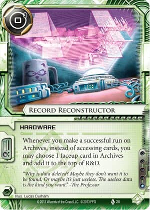 Record Reconstructor
