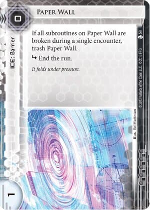 Paper Wall