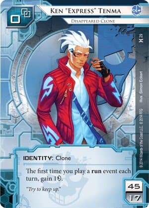 Ken “Express” Tenma: Disappeared Clone