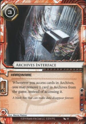 Archives Interface