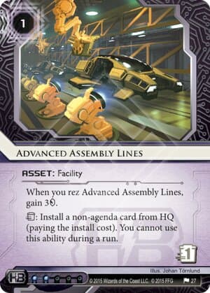 Advanced Assembly Lines