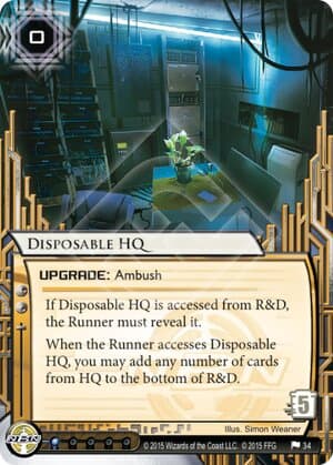 Disposable HQ