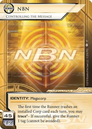 NBN: Controlling the Message