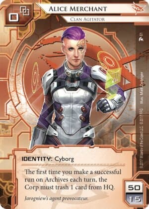 Alice Merchant: Clan Agitator