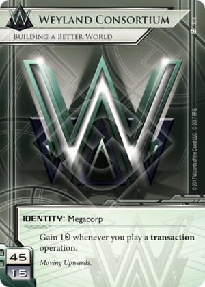 Weyland Consortium: Building a Better World