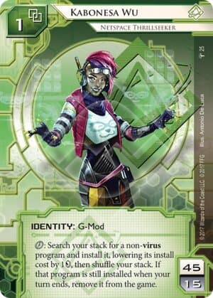 Kabonesa Wu: Netspace Thrillseeker