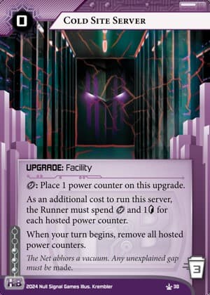 Cold Site Server