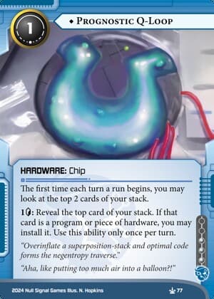 Prognostic Q-Loop