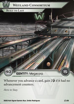 Weyland Consortium: Built to Last