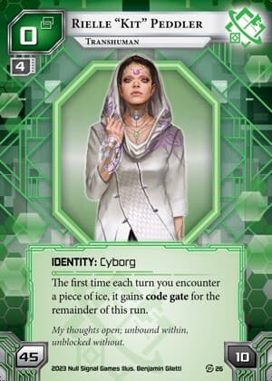 Rielle “Kit” Peddler: Transhuman