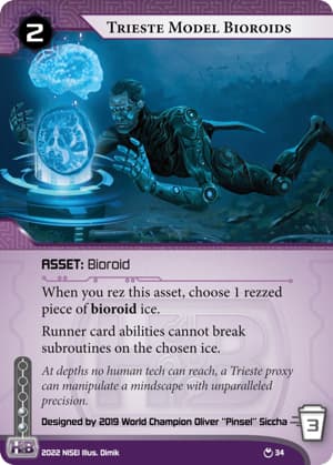 Trieste Model Bioroids