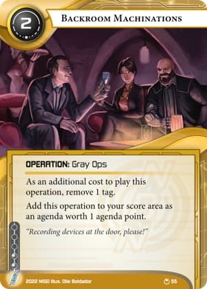 Backroom Machinations