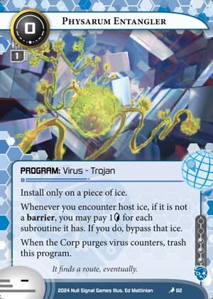 Physarum Entangler
