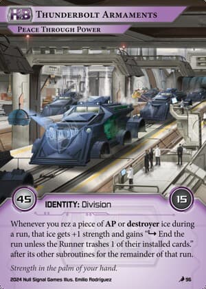 Thunderbolt Armaments: Peace Through Power