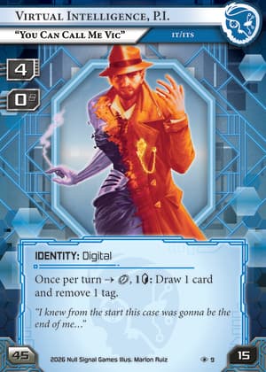 Virtual Intelligence, P.I.: “You Can Call Me Vic”