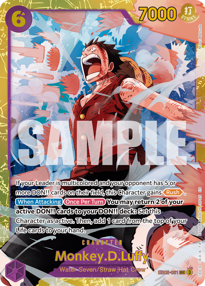 Monkey.D.Luffy - EB02-061 (SP)