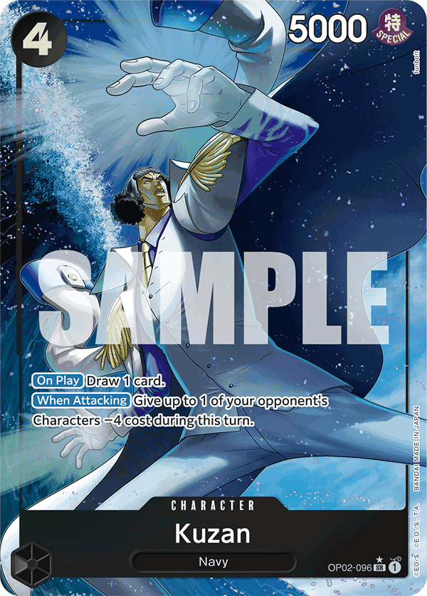 Kuzan (OP02-096) (Alternate Art)