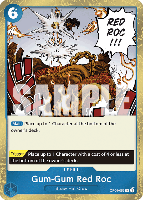 Gum-Gum Red Roc (Alternate Art)