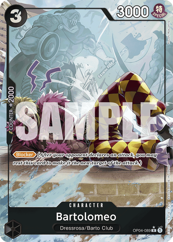 Bartolomeo (OP04-089) (Full Art)