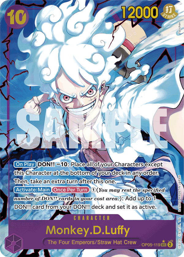 Monkey.D.Luffy (OP05-119) (Alternate Art)