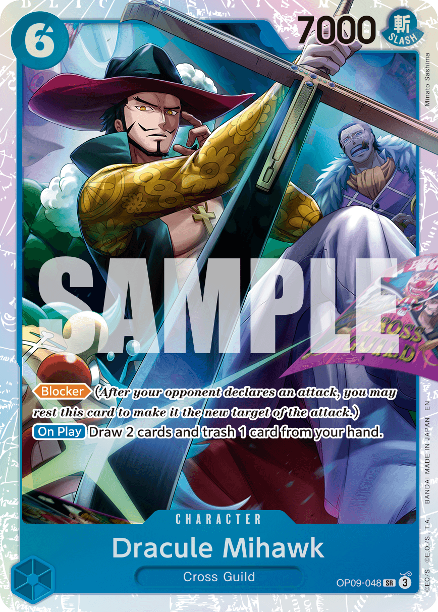 Dracule Mihawk - OP09-048 (Reprint)