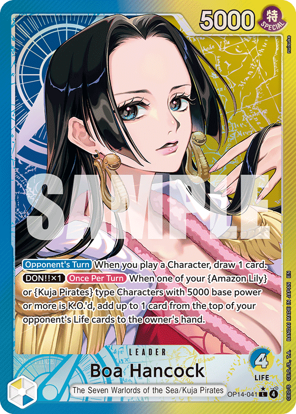 Boa Hancock - OP14-041 (Alternate Art)