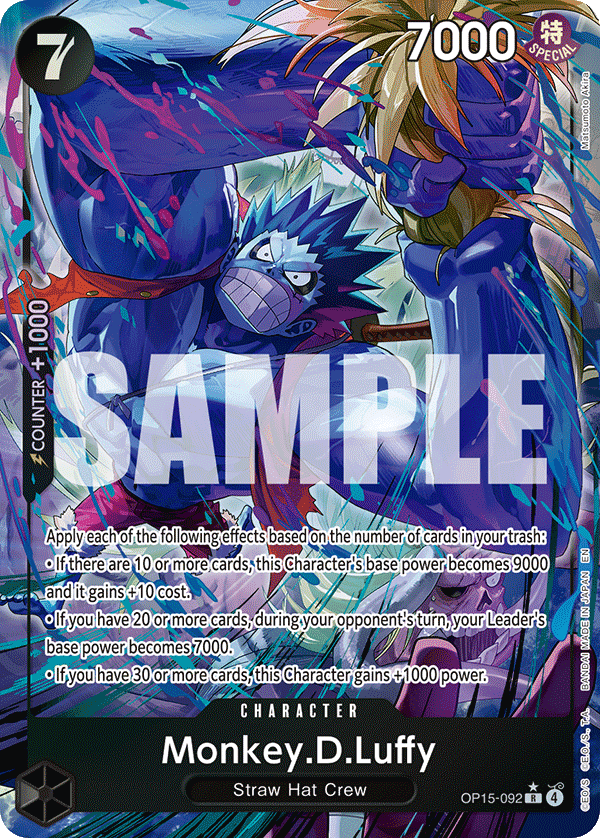 Monkey.D.Luffy (OP15-092) (Alternate Art)