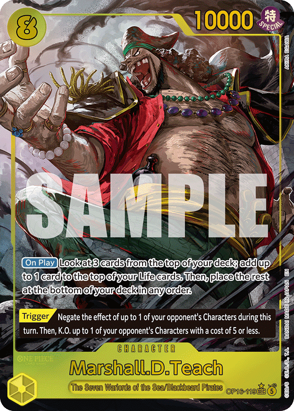 Marshall.D.Teach (119) (Alternate Art)