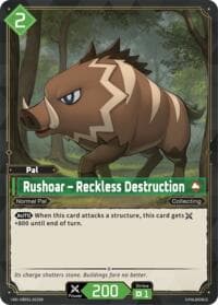 Rushoar - Reckless Destruction (SR)
