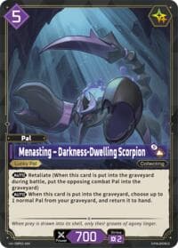 Menasting - Darkness-Dwelling Scorpion