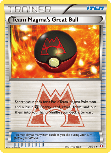Team Magma's Great Ball