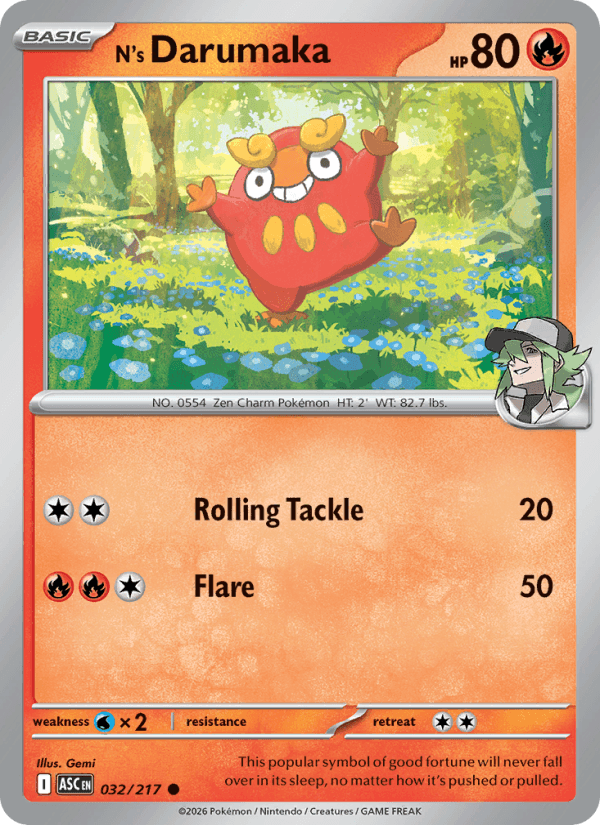 N's Darumaka