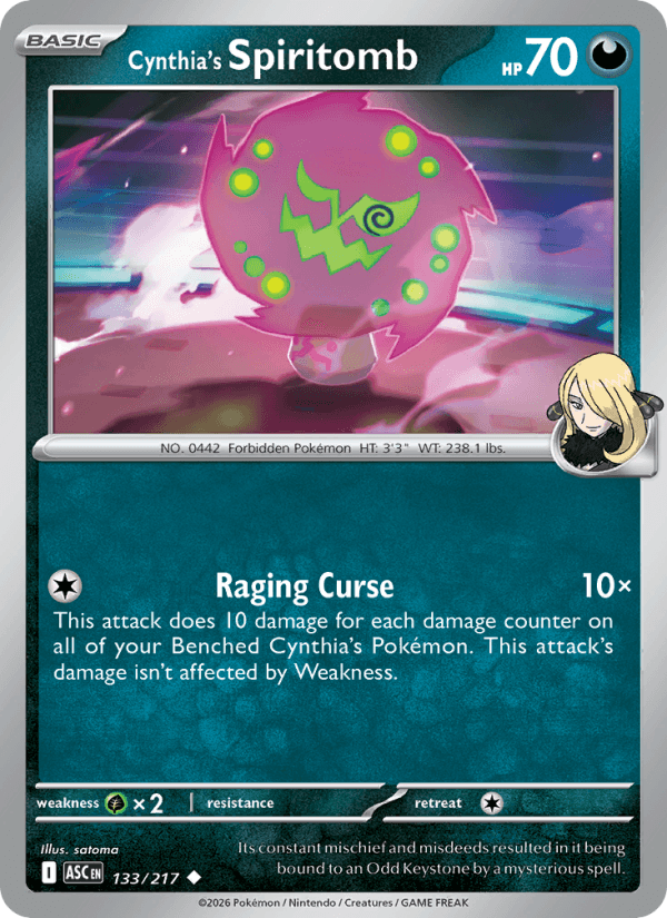 Cynthia's Spiritomb