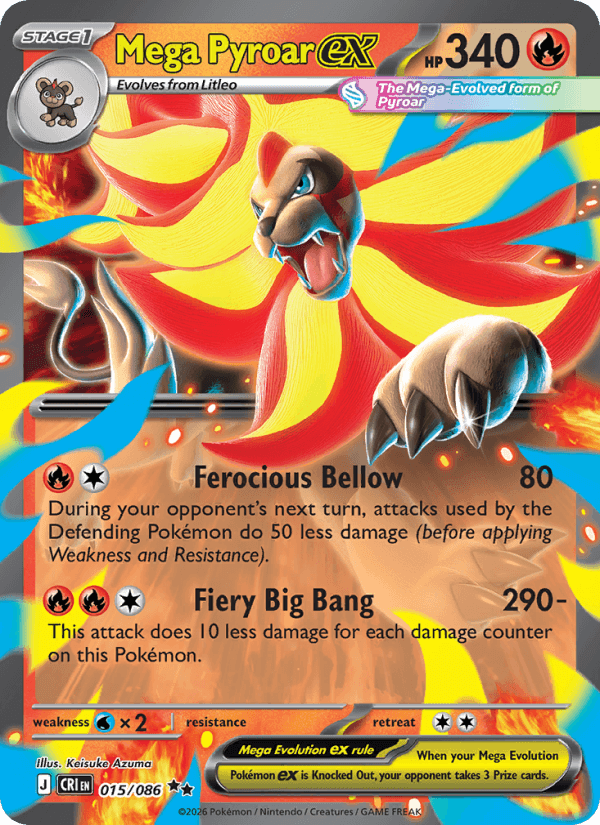 Mega Pyroar ex