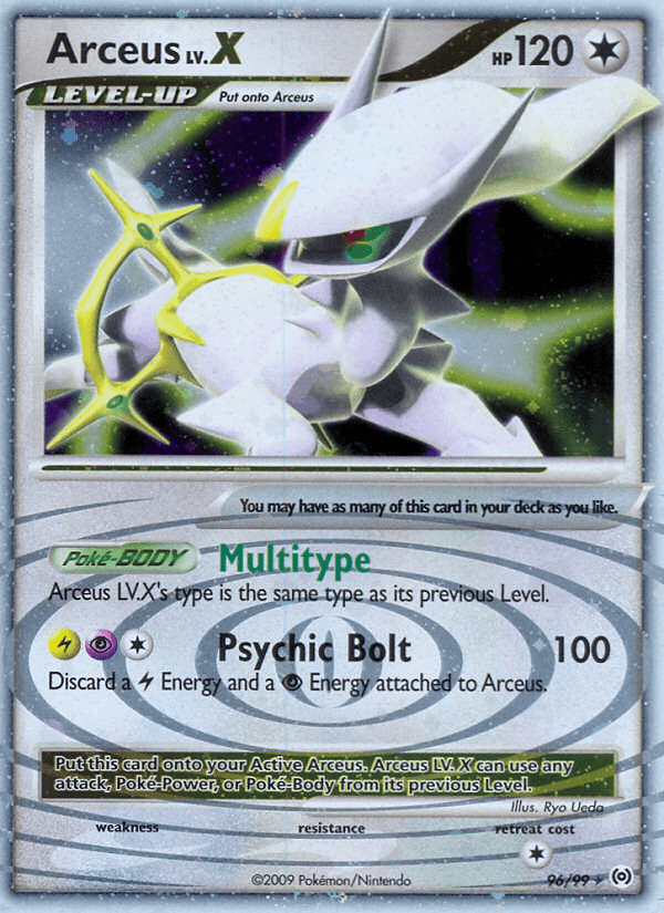 Arceus LV. X