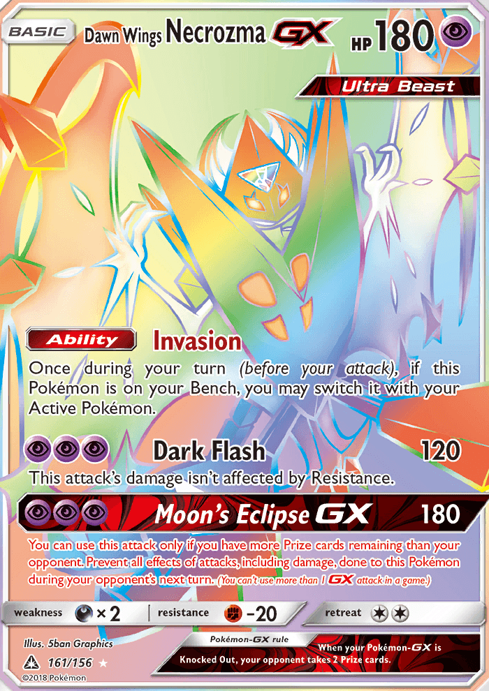 Dawn Wings Necrozma GX