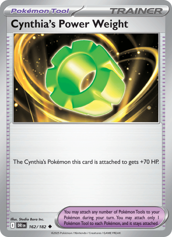 Cynthia's Power Weight