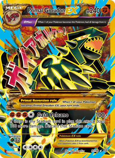 Primal Groudon EX