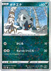 Poochyena - 081/172 (Mirror Holofoil)