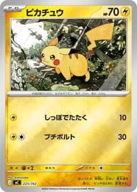 Pikachu (Mirror Holo)
