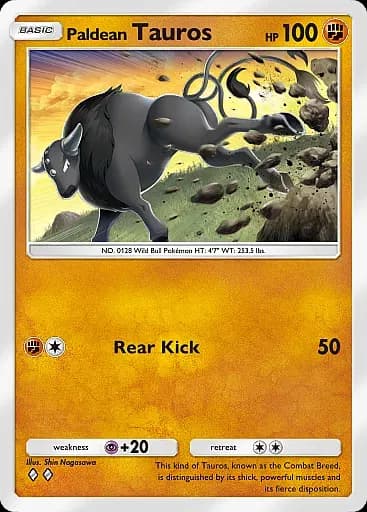 Paldean Tauros