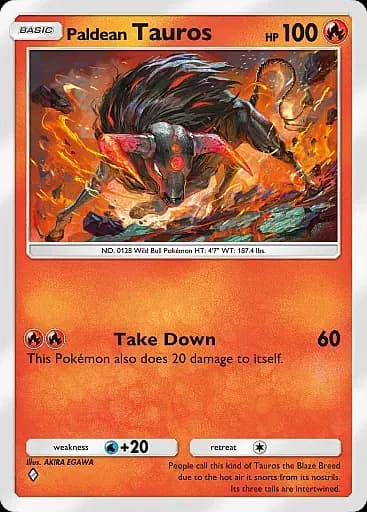 Paldean Tauros