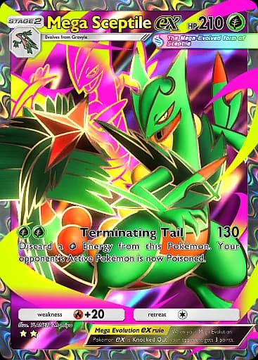 Mega Sceptile ex