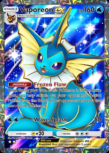 Vaporeon ex